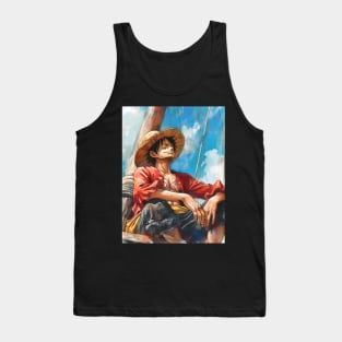 Pirate Odyssey: Anime-Manga Legacy, Mythical Islands, and Swashbuckling Excitement Tank Top